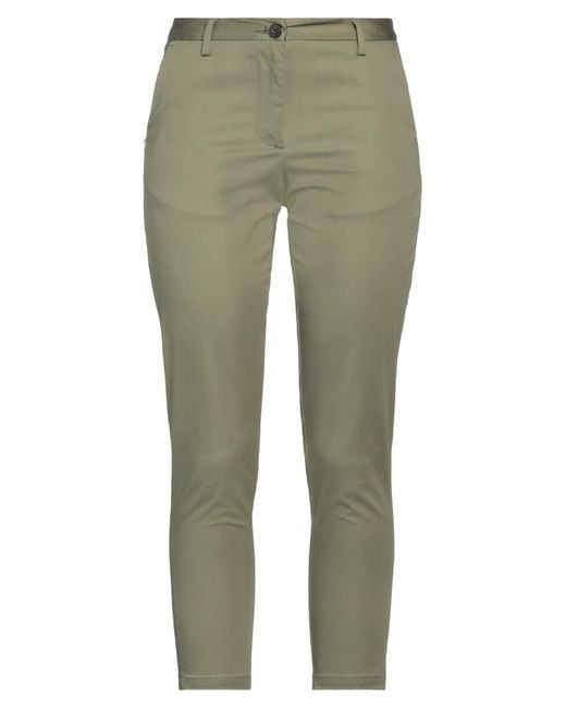White Sand Green Trouser