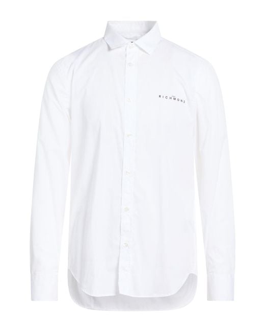 Chemise John Richmond pour homme en coloris White