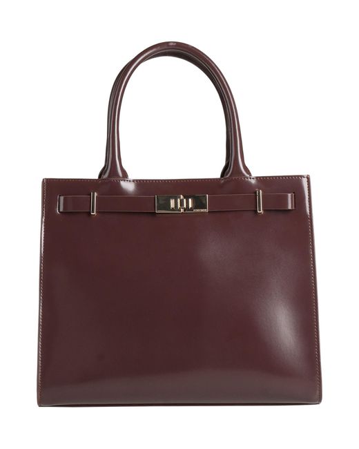 Borbonese Purple Handbag