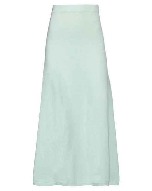 Alysi Green Midi Skirt