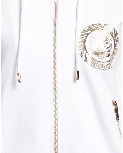 Just Cavalli White Zip-Throughs
