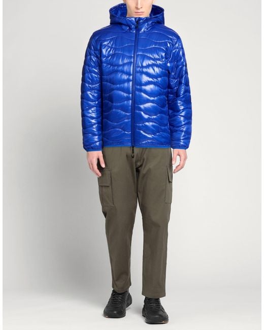 EA7 Blue Puffers for men