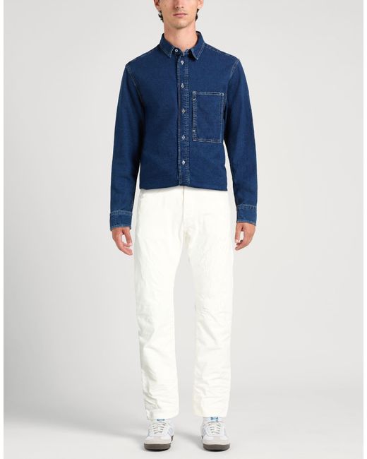 Messagerie White Jeans Cotton, Elastane for men