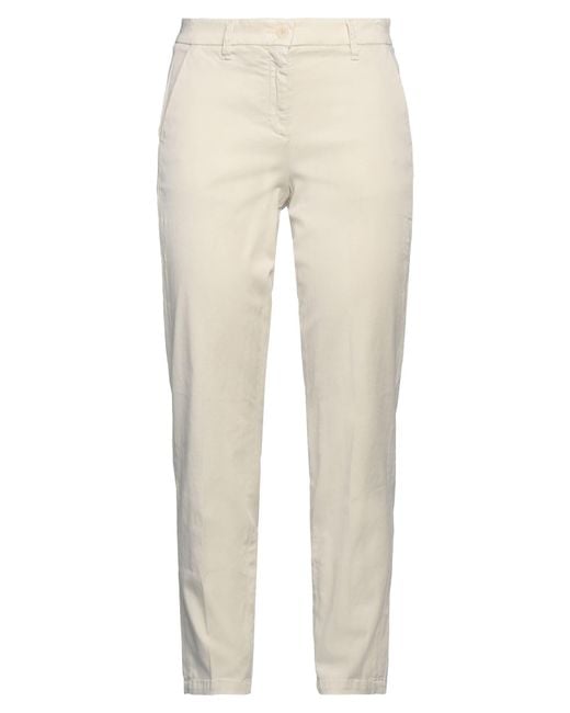 Jacob Cohen Natural Pants Lyocell, Cotton, Elastane, Polyester