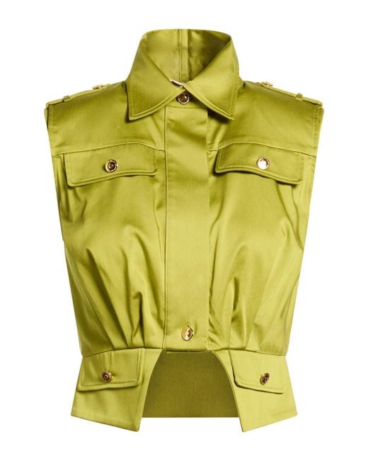 Elisabetta Franchi Green Shirt