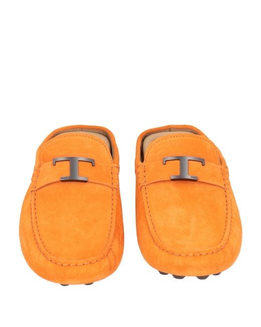 Tod's Orange Mules & Clogs for men