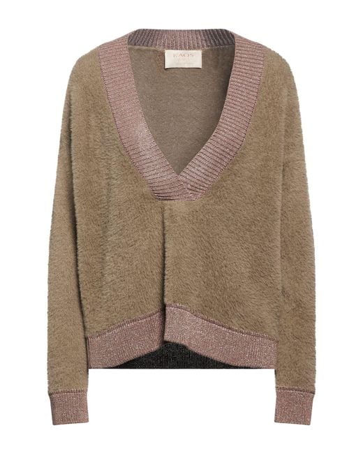Pullover Kaos de color Brown