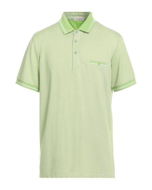 Polo di Cashmere Company in Green da Uomo