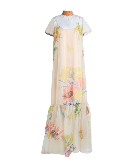Staud White Maxi Dress