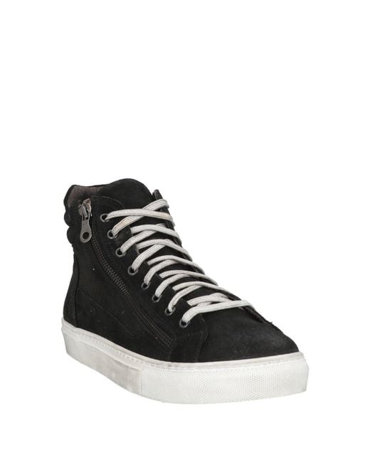 PRIMO EREDE Black Sneakers for men