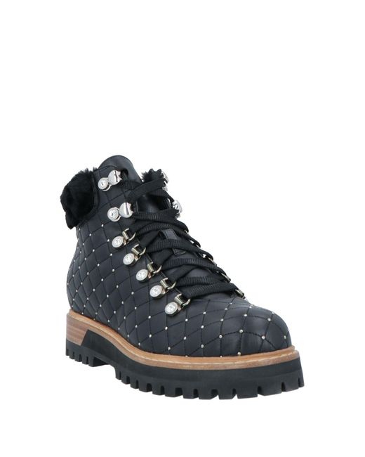 Le Silla Blue Ankle Boots