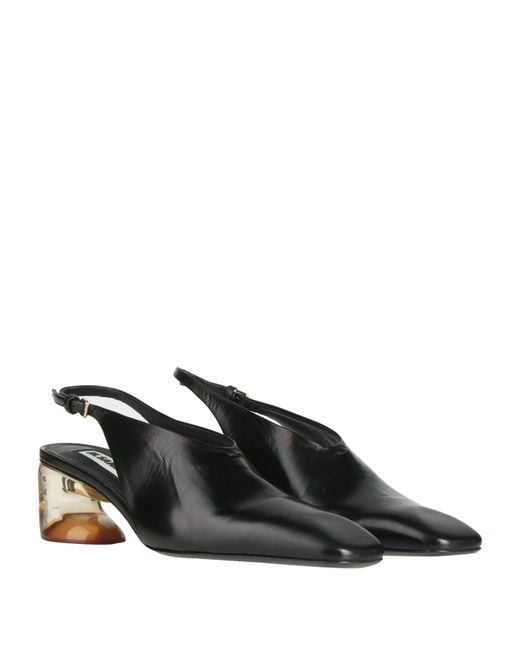 Jil Sander Black Pumps