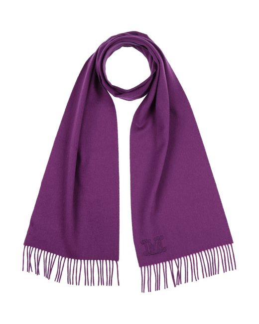 Max Mara Purple Schal