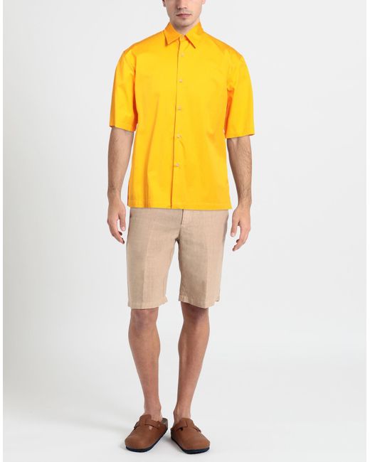 Sandro Yellow Shirt for men