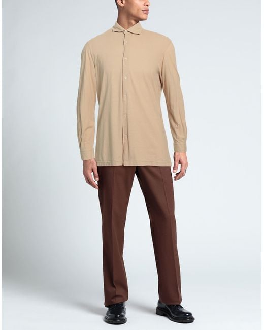 FILIPPO DE LAURENTIIS Natural Shirt for men