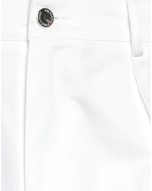 Les Hommes White Shorts & Bermuda Shorts for men
