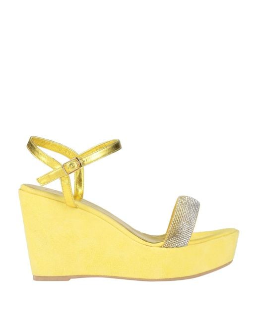 EDDICUOMO Yellow Sandale