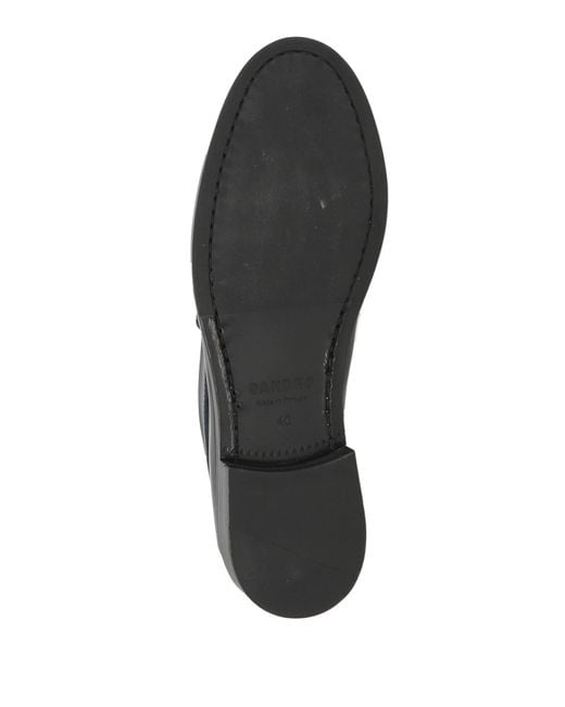 Sandro Black Loafers Leather