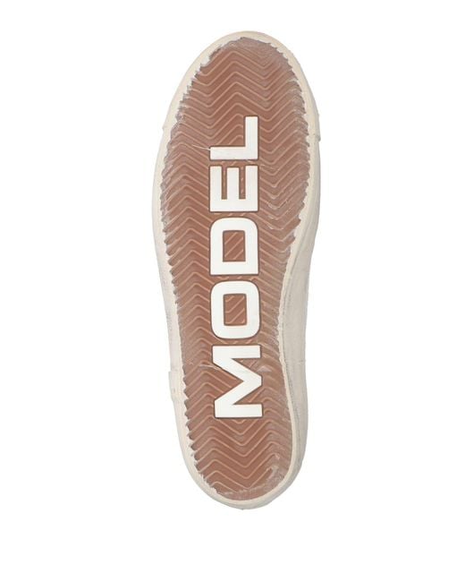 Philippe Model White Trainers for men