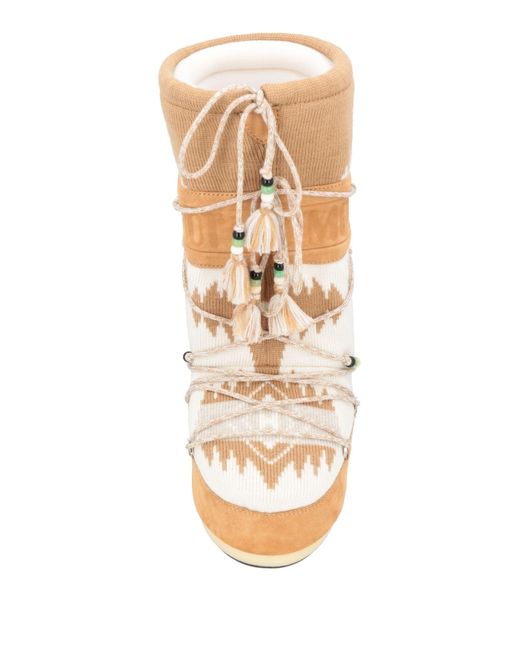 ALANUI X MOON BOOT Natural Boot