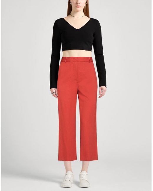 Liviana Conti Red Pants