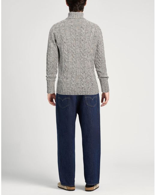 Brooksfield Rollkragenpullover in Gray für Herren