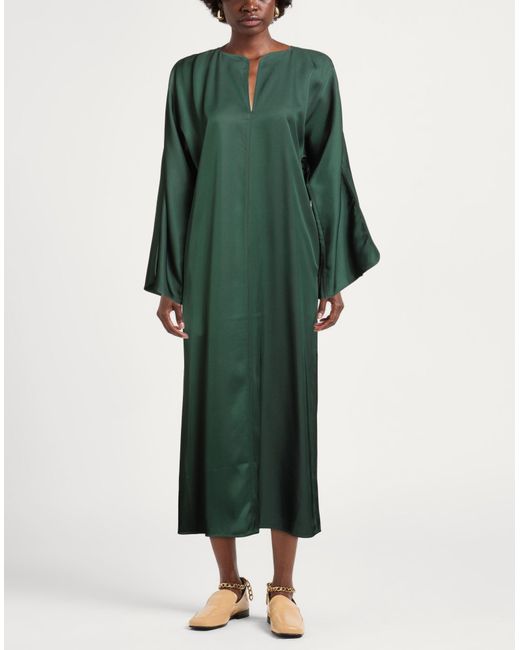 By Malene Birger Green Midi Dress