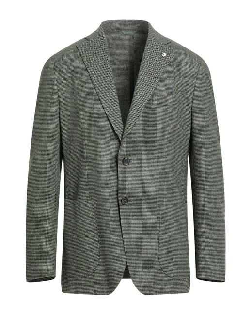L.b.m. 1911 Green Blazer for men