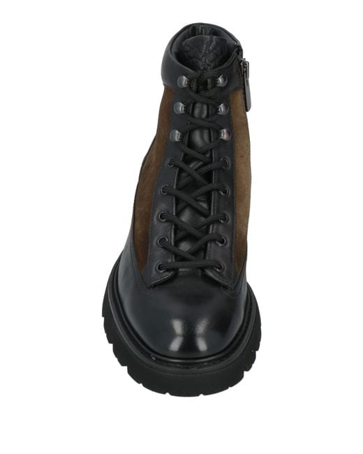 Doucal's Black Ankle Boots for men