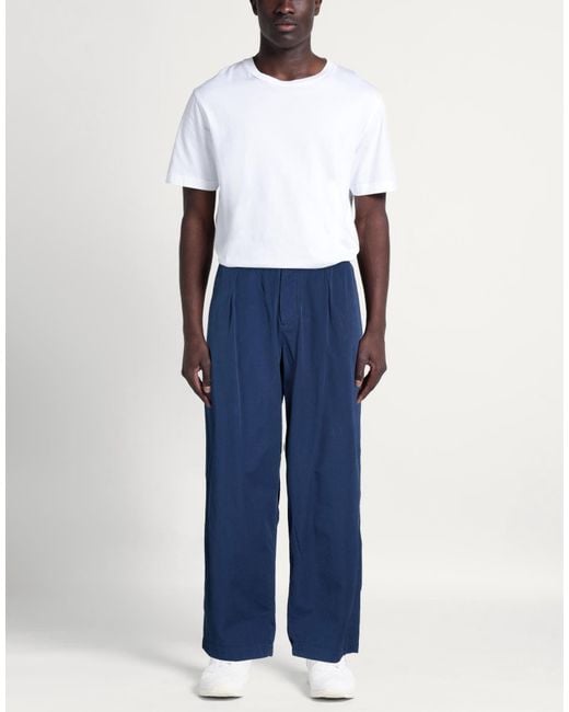 Universal Works Blue Pants for men