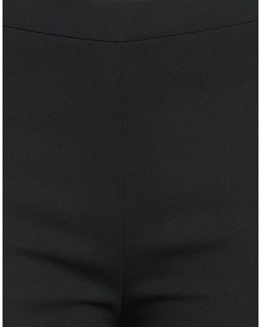 Courreges Black Pants Wool, Elastane, Polyamide