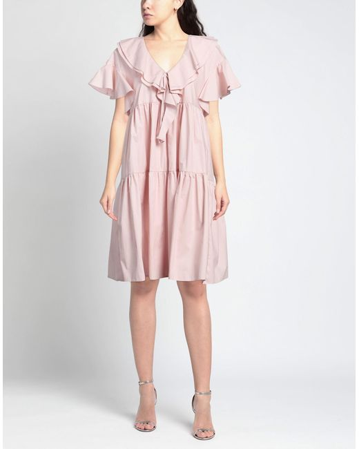Bohelle Pink Mini Dress