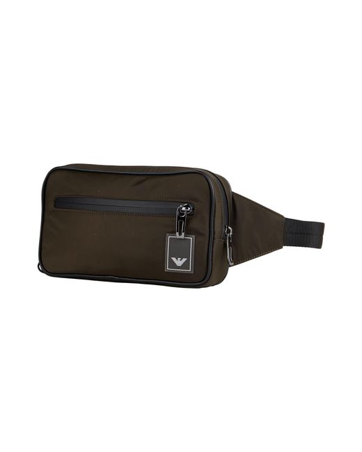 Emporio Armani Brown Belt Bags for men