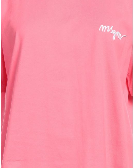 MSGM Pink T-shirt