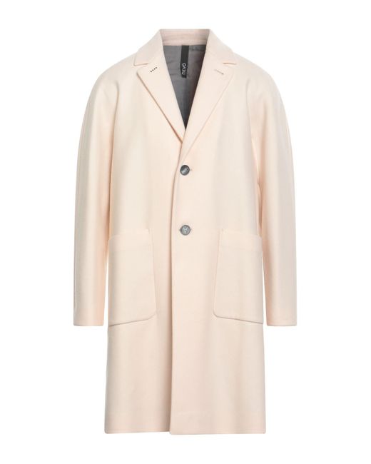 Hevò Natural Coat Virgin Wool, Polyamide for men