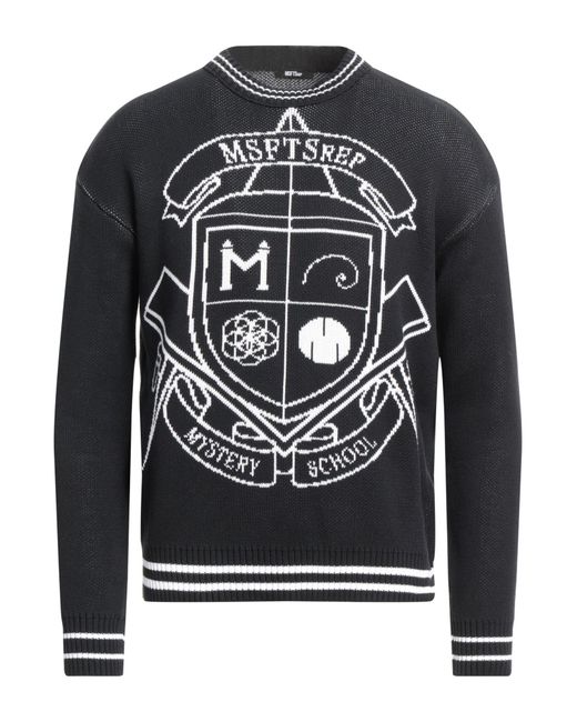 Msftsrep Black Sweater for men