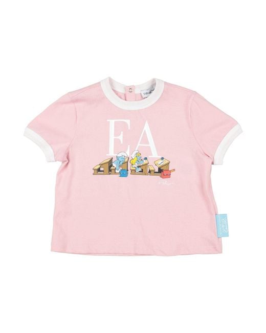 Emporio Armani Pink T-Shirts