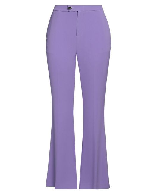 Isabelle Blanche Purple Trouser