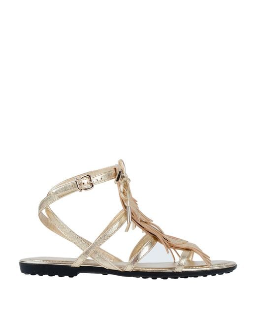 Tod's White Sandals