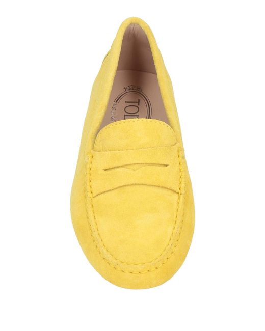 Tod's Yellow Loafer
