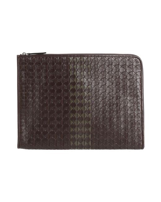 Serapian Brown Handbag for men