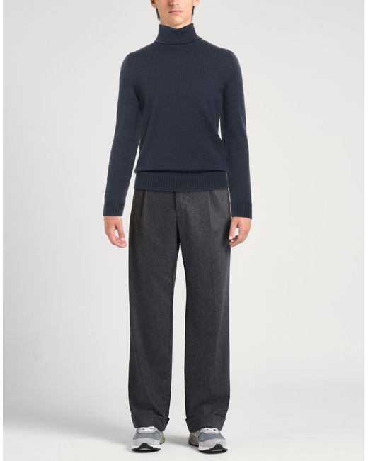 Drumohr Blue Turtleneck for men