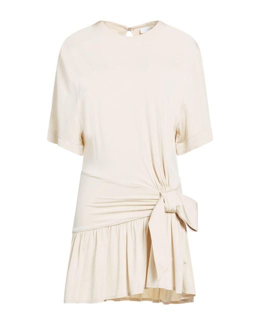 Rabanne Natural Mini Dresses