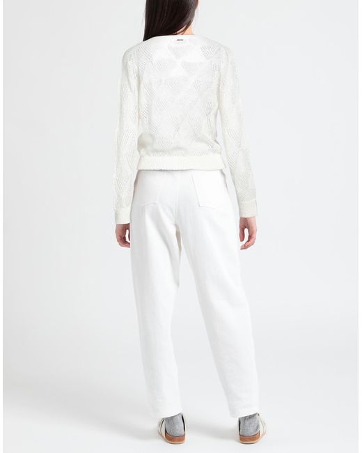 Liu Jo White Strickjacke