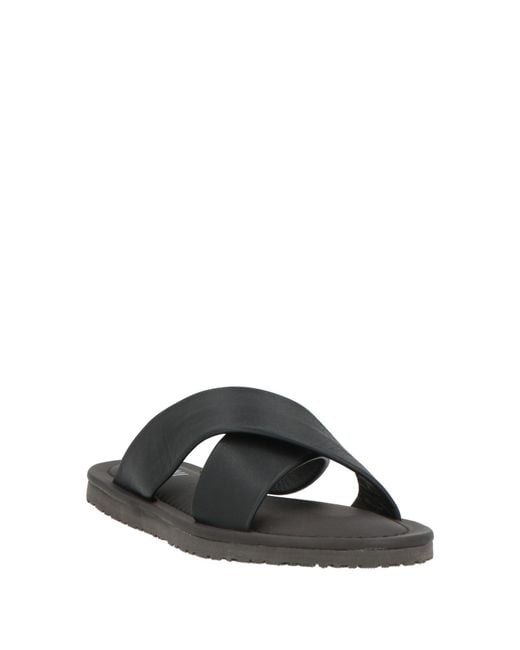 Pollini Black Sandals