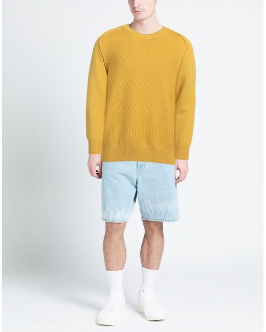 Paolo Pecora Yellow Jumper for men