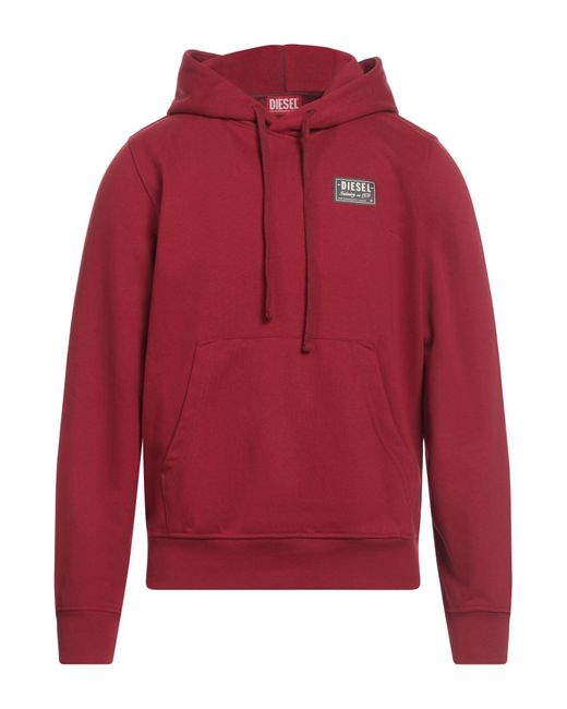 DIESEL Sweatshirt in Red für Herren