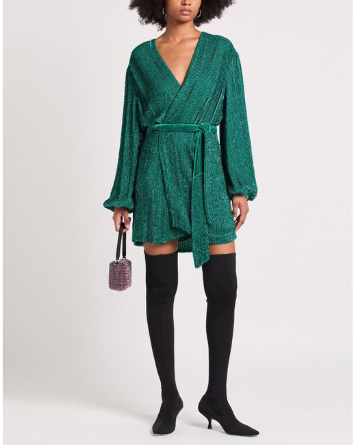retroféte Green Mini-Kleid