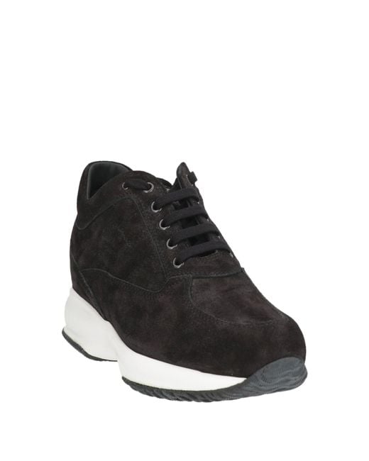 Hogan Black Sneakers Leather