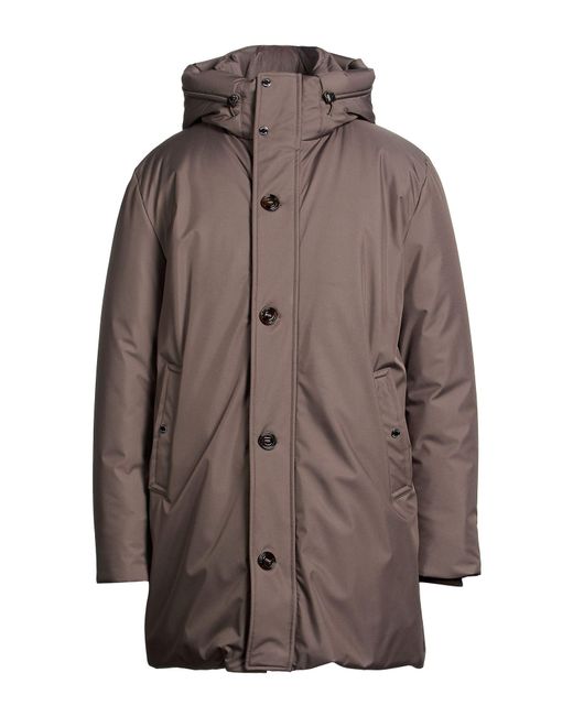 Moorer Brown Puffer for men
